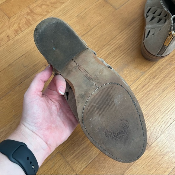 Vince Camuto Peera Suede Ankle Booties - Picture 7 of 7